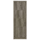Coaster Furniture Burke 707726 3-shelf Engineered Wood Media Tower - Grey Driftwood IMAGE 7