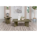 Coaster Furniture Andando 708497 Square Solid Wood End Table - Mango Brown IMAGE 5