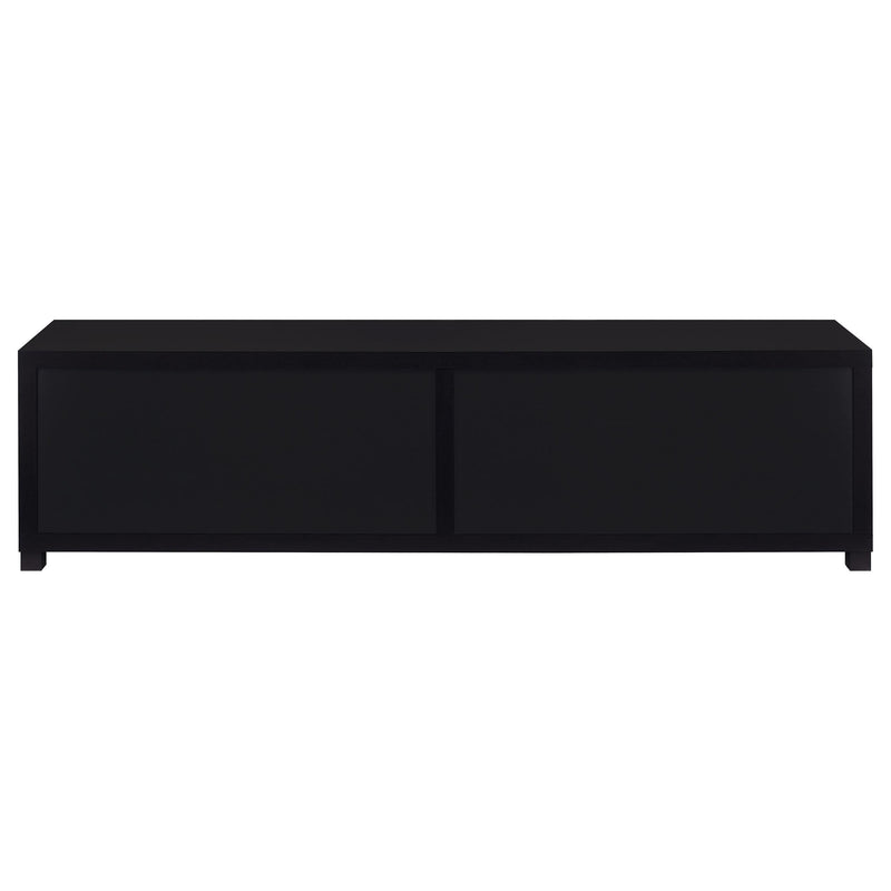 Coaster Furniture Jupiter 736303 4-door Engineered Wood 79-inch TV Stand - Black IMAGE 8