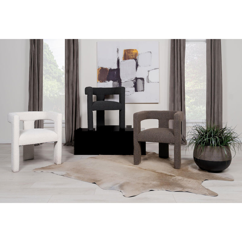  Coaster Furniture Petra 902882 Boucle Upholstered Accent Side Chair - Black IMAGE 11