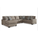 Signature Design by Ashley Cannonbrook 98201S1 3 pc Sectional with Chaise IMAGE 1