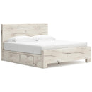Signature Design by Ashley Lawroy B2310B12 King Panel Bed with Storage IMAGE 1