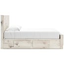 Signature Design by Ashley Lawroy B2310B13 King Panel Bed with Storage IMAGE 4