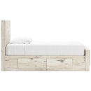 Signature Design by Ashley Lawroy B2310B23 Twin Panel Bed with Storage IMAGE 4