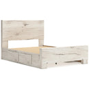 Signature Design by Ashley Lawroy B2310B8 Queen Panel Bed with Storage IMAGE 7