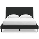 Signature Design by Ashley Cadmori B2616-81 Queen UPH Bed with Roll Slats IMAGE 2