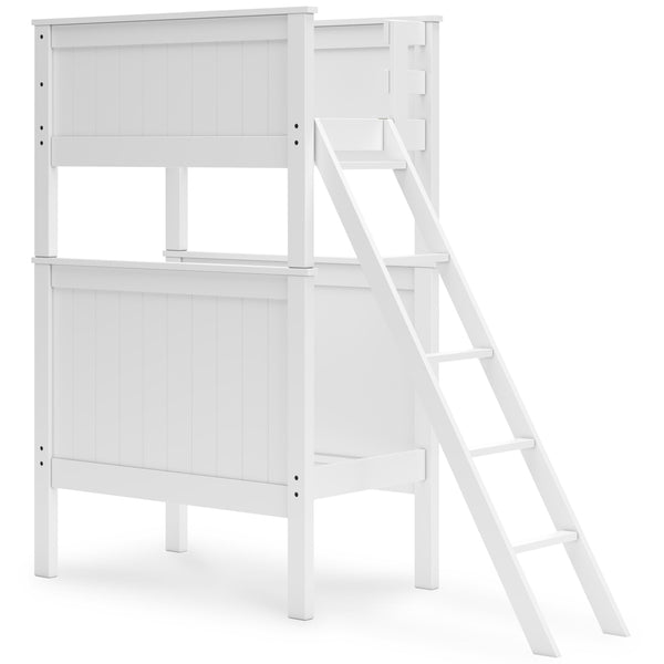 Signature Design by Ashley Nextonfort B396B10 Twin over Twin Display Bunk Bed IMAGE 1