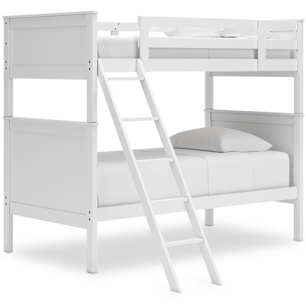 Signature Design by Ashley Nextonfort B396B6 Twin over Twin Bunk Bed IMAGE 1