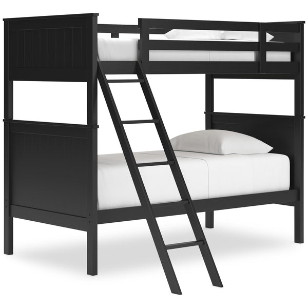 Signature Design by Ashley Nextonfort B396B7 Twin over Twin Bunk Bed IMAGE 1