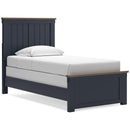 Signature Design by Ashley Landocken B414B2 Twin Panel Bed IMAGE 1
