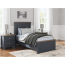 Signature Design by Ashley Landocken B414B2 Twin Panel Bed IMAGE 6