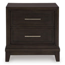 Signature Design by Ashley Neymorton B618-92 Two Drawer Night Stand IMAGE 3