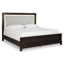 Signature Design by Ashley Neymorton B618B5 California King Upholstered Panel Bed IMAGE 1
