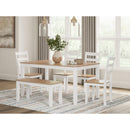 Signature Design by Ashley Gesthaven D398-325 Dining Room Table Set IMAGE 3