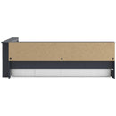 Signature Design by Ashley Simmenfort EB1528B4 Full Bookcase Storage Bed IMAGE 4