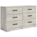 Signature Design by Ashley Shawburn EB4123-231 Six Drawer Dresser IMAGE 1