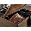 Signature Design by Ashley Moriville T731T1 Lift-top Coffee Table and 2 End Tables IMAGE 4