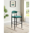 Coaster Furniture Tina 121188 Fabric Upholstered Bar Chair - Green (Set of 2) IMAGE 8