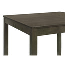  Coaster Furniture Parkwood 150410 5-piece Square Dining Table Set - Charcoal IMAGE 9