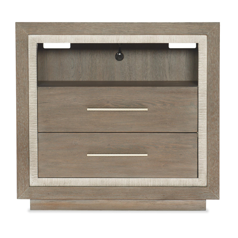 Hooker Furniture 6350-90016-95 Serenity Balboa Two Drawer Nightstand IMAGE 2