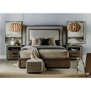  Hooker Furniture 6350-90266-95 Serenity Rookery King Upholstered Panel Bed IMAGE 2