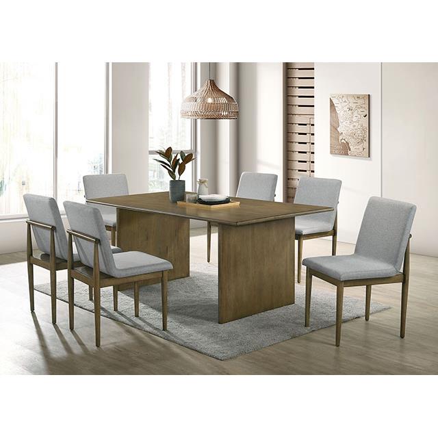 Furniture of America St Gallen Dining Table CM3244NT-T IMAGE 2