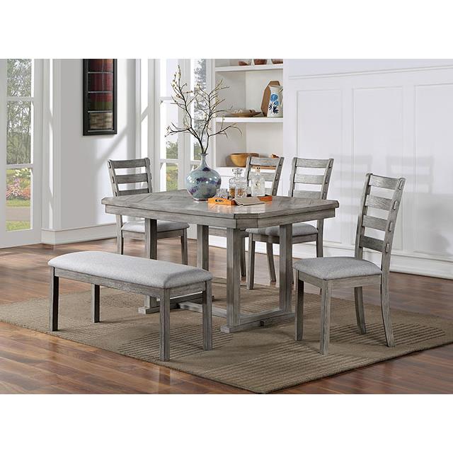 Furniture of America Laquila Dining Chair CM3542GY-SC-2PK IMAGE 2