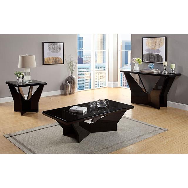 Furniture of America Dubendorf Coffee Table CM4183BK-C IMAGE 2