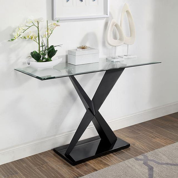 Furniture of America Xanthus Sofa Table CM4191BK-S-TABLE IMAGE 1