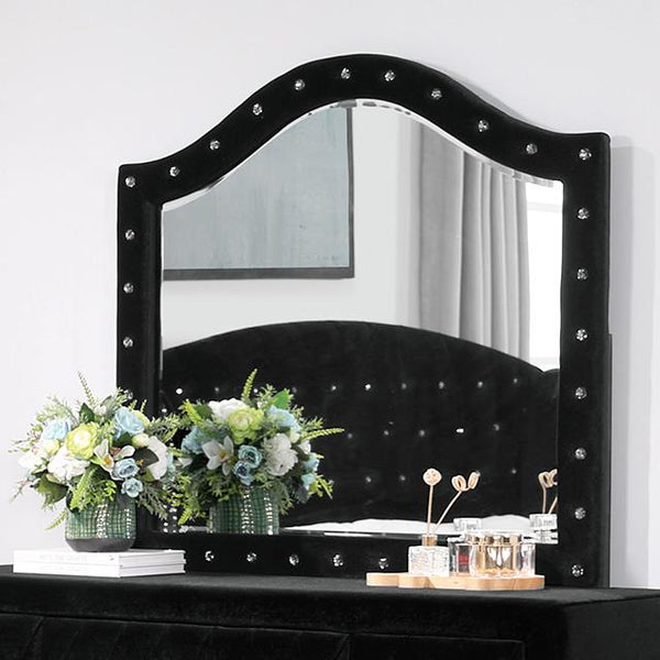 Furniture of America Zohar Dresser Mirror CM7130BK-M IMAGE 1