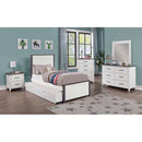  Furniture of America Priam CM7467WH-T Twin Bed IMAGE 2
