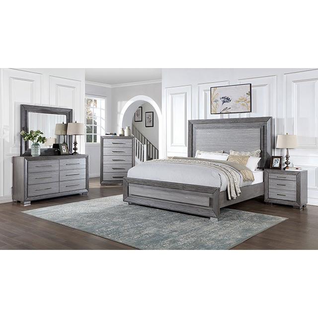 Furniture of America Raiden Queen Panel Bed CM7468GY-Q-BED IMAGE 3