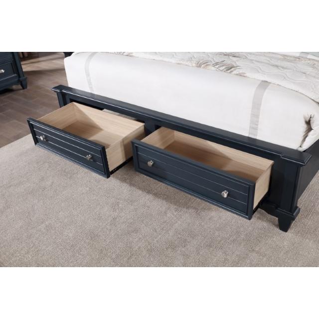 Furniture of America Manzanillo Queen Panel Bed with Storage CM7470BL-Q-BED IMAGE 5