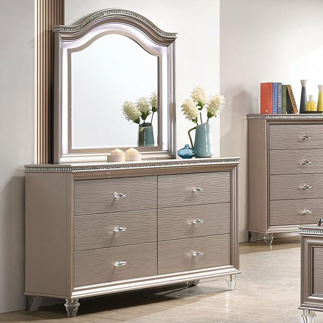 Furniture of America Allie 6-Drawer Dresser CM7901RG-D IMAGE 1