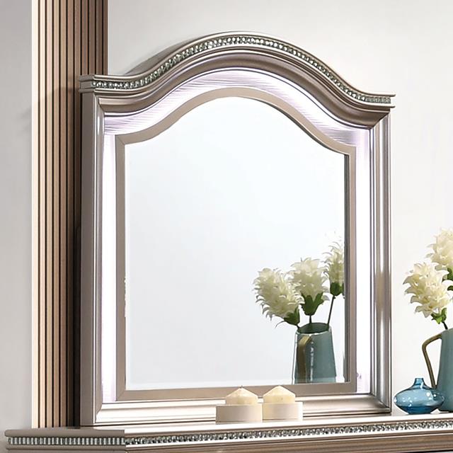 Furniture of America Allie Dresser Mirror CM7901RG-M IMAGE 1