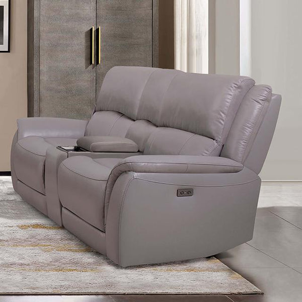 Furniture of America Gorgius Power Reclining Loveseat CM9910ST-LV-PM-PK IMAGE 1