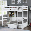 Furniture of America Kids Beds Bunk Bed CM-BK828WH-BED IMAGE 1