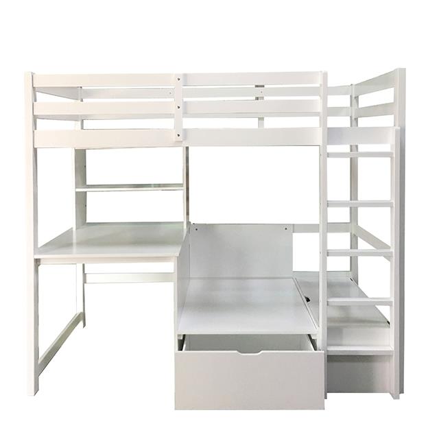 Furniture of America Kids Beds Bunk Bed CM-BK828WH-BED IMAGE 3