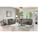 Furniture of America Verdal Stationary Loveseat FM61001GY-LV IMAGE 2