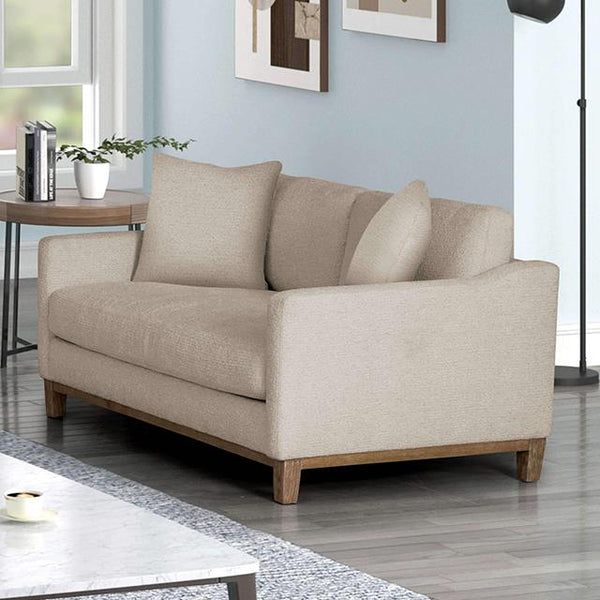 Furniture of America Halden Stationary Fabric Loveseat FM64200-LV IMAGE 1