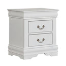 Furniture of America Louis Philippe 2-Drawer Nightstand FM7866WH-N IMAGE 5
