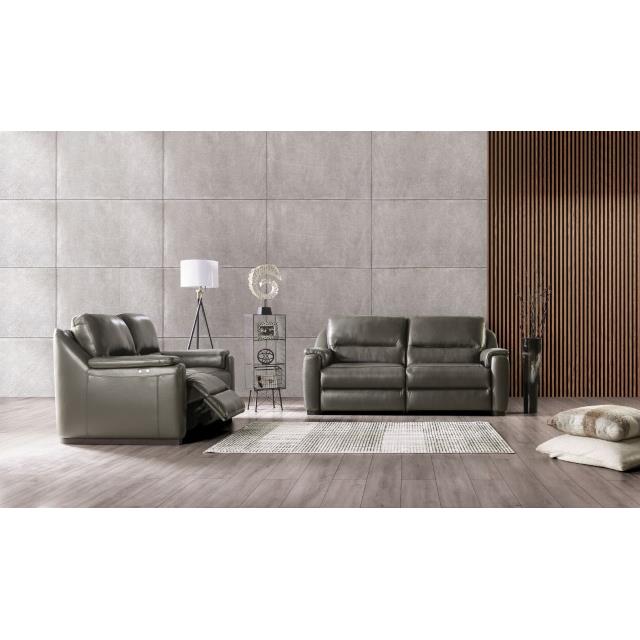 Furniture of America Altamura Power Reclining Sofa FM90002GY-SF-PM-PK IMAGE 2