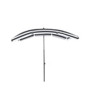 Furniture of America Sleek GM-3001BW Rectangular Tilting Umbrella IMAGE 1