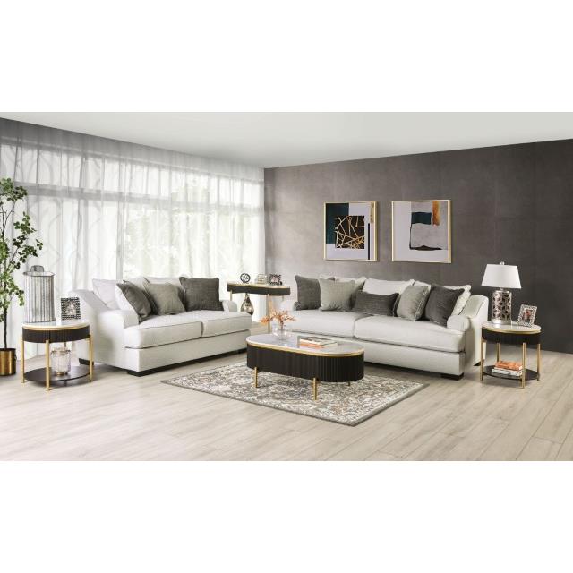 Furniture of America Skyline Stationary Loveseat SM1212-LV IMAGE 2