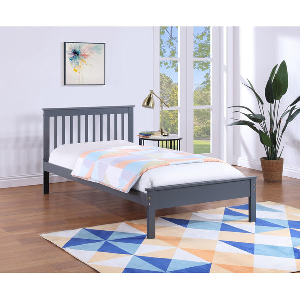 IFDC IF-415-39" Single Bed - Grey IMAGE 1