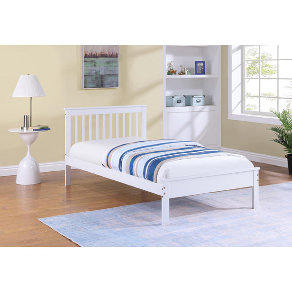 IFDC IF-415-39" Single Bed - White IMAGE 1