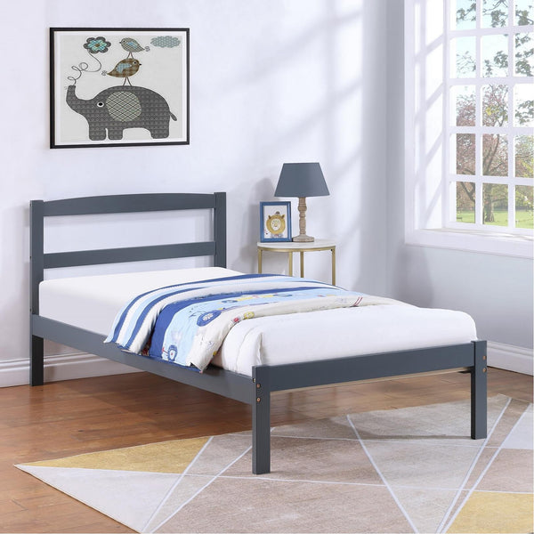 IFDC IF-416-39" Single Bed - Grey IMAGE 1