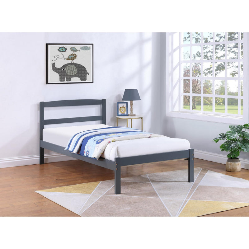 IFDC IF-416-39" Single Bed - Grey IMAGE 2