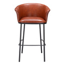  Zuo Garston 110178 Barstool - Brown IMAGE 3