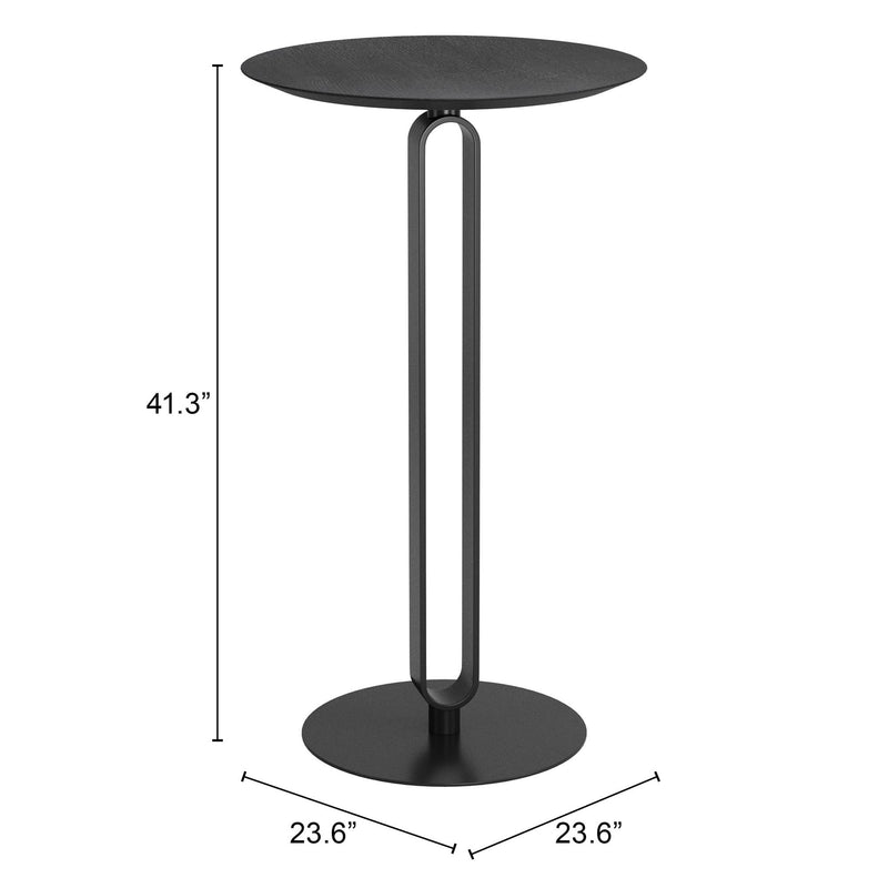  Zuo Derry 110317 Bar Table - Black IMAGE 7